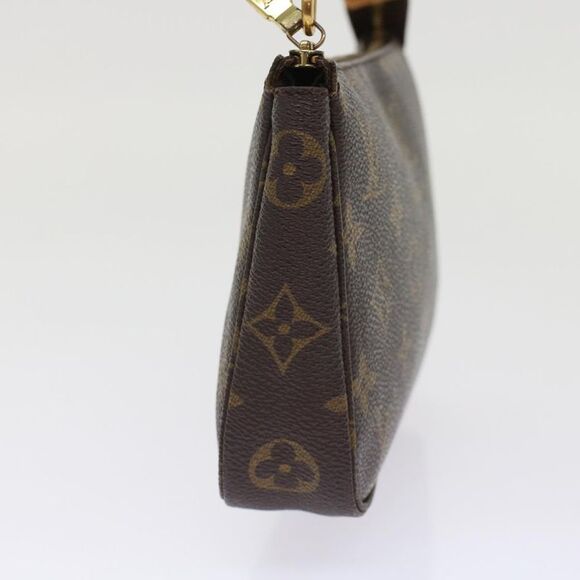 Louis Vuitton Pochette Accessoires Brown Canvas Clutch Bag (Pre-Owned) - Picture 10 of 12